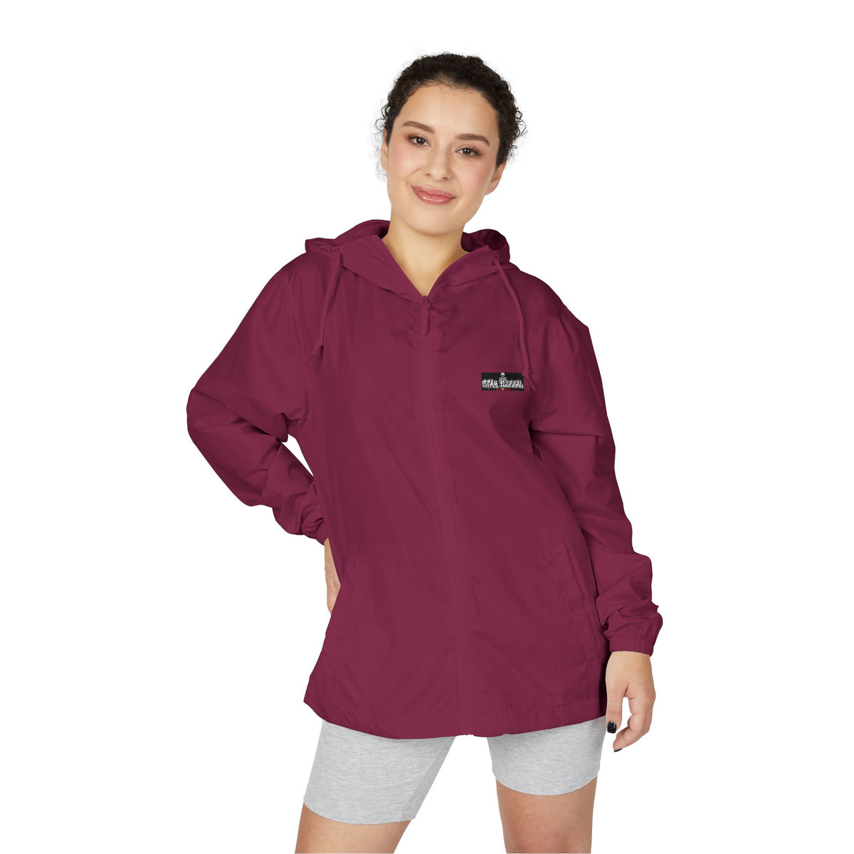 Windbreaker Jacket — Plain Insignia Uni-Sex Windbreaker