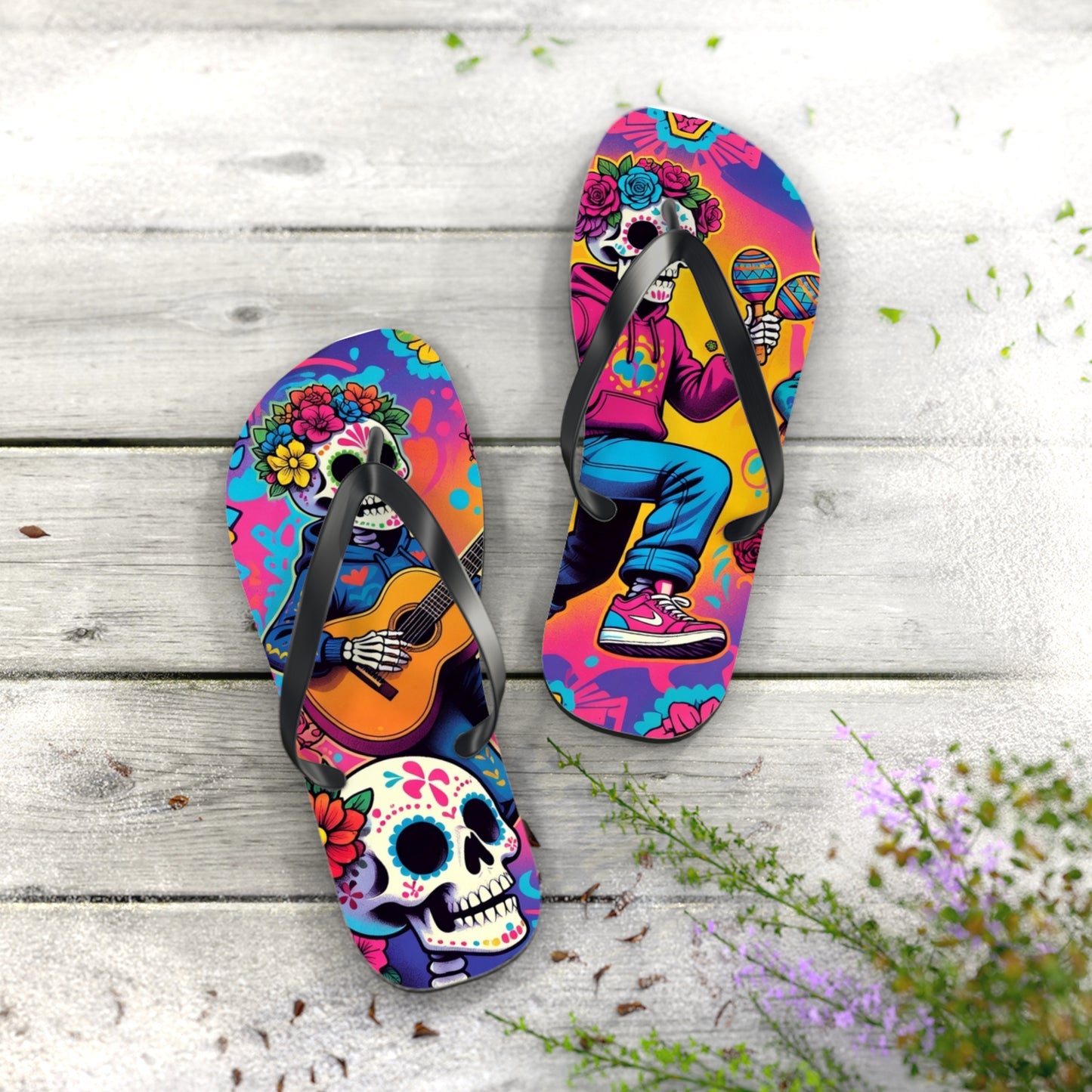 Mexico Flip Flops – Tequila Nights