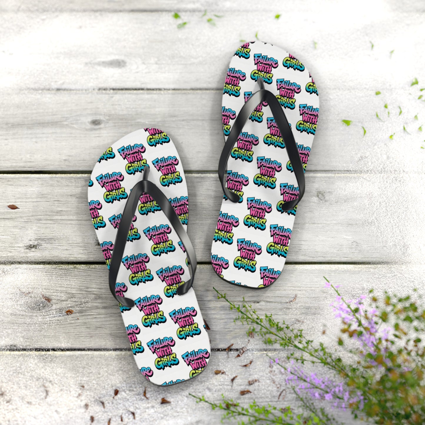 Failure With Girls Flip Flops – Protest Girls