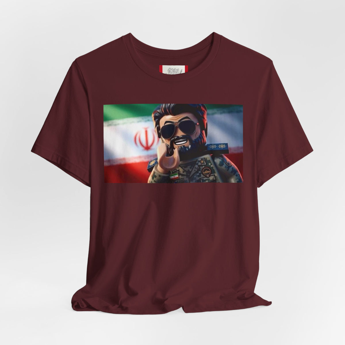 Propaganda T‑Shirt — IRAN LEGOS — IRGC Come Closer