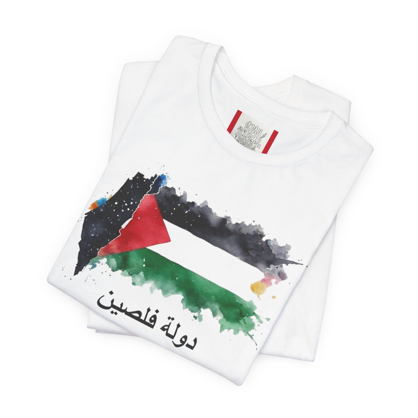 T-shirt Pays — دولة فلسطين (PALESTINE)