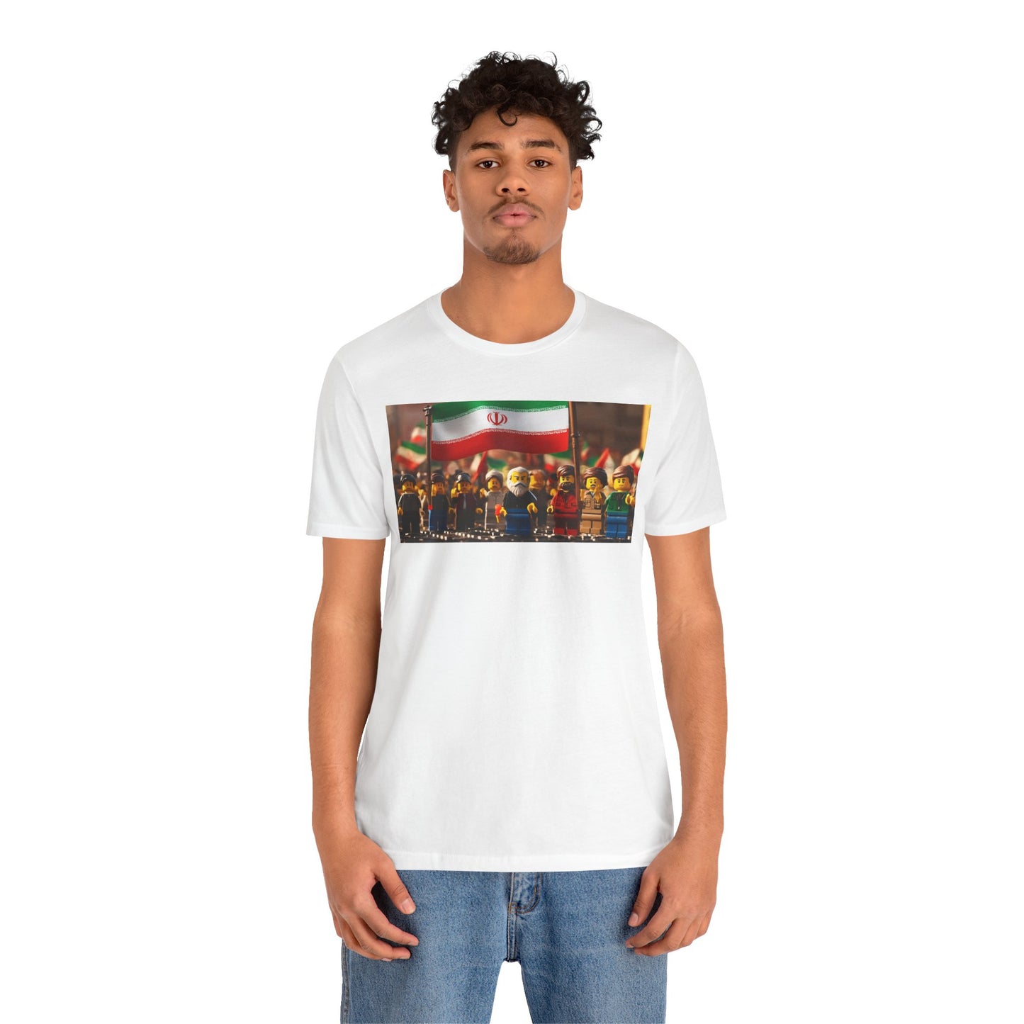 T-shirt de propagande — IRAN LEGOS - Victoire des CGRI