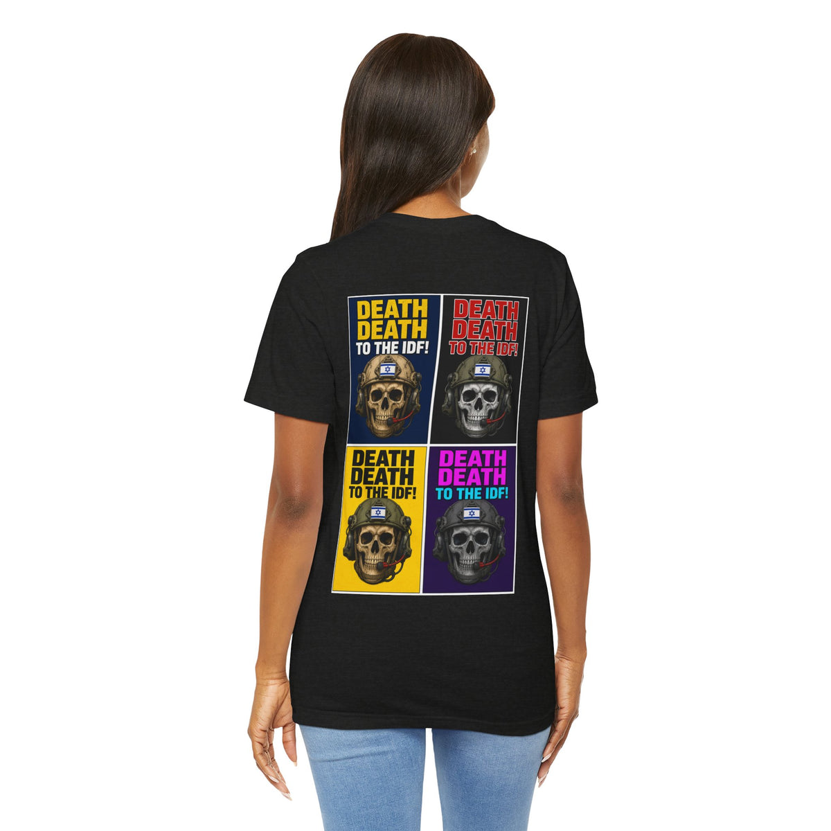 Black Collection T‑Shirt — Stop The IDF