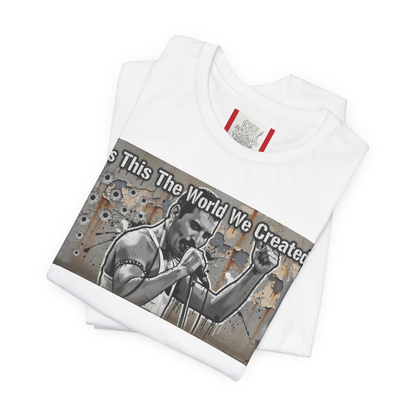 Protest T‑Shirt — Freddie - THE WORLD WE CREATED