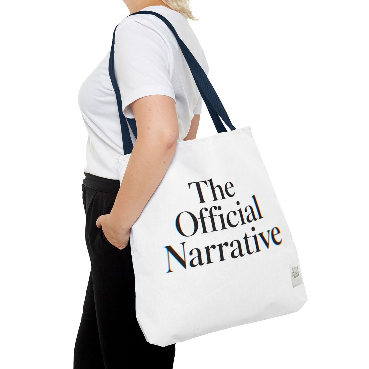 Tote Sling Bag — The Official Narrative White