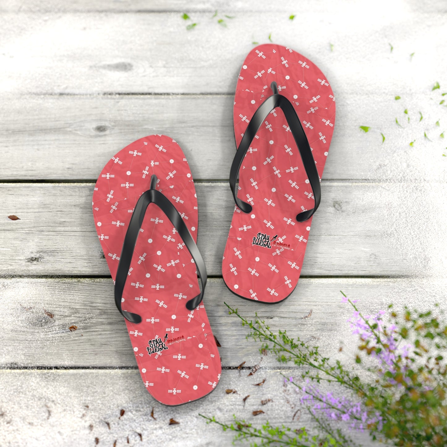 Satellite Flip Flops – Stay Illegal Satellite Papaya Pink