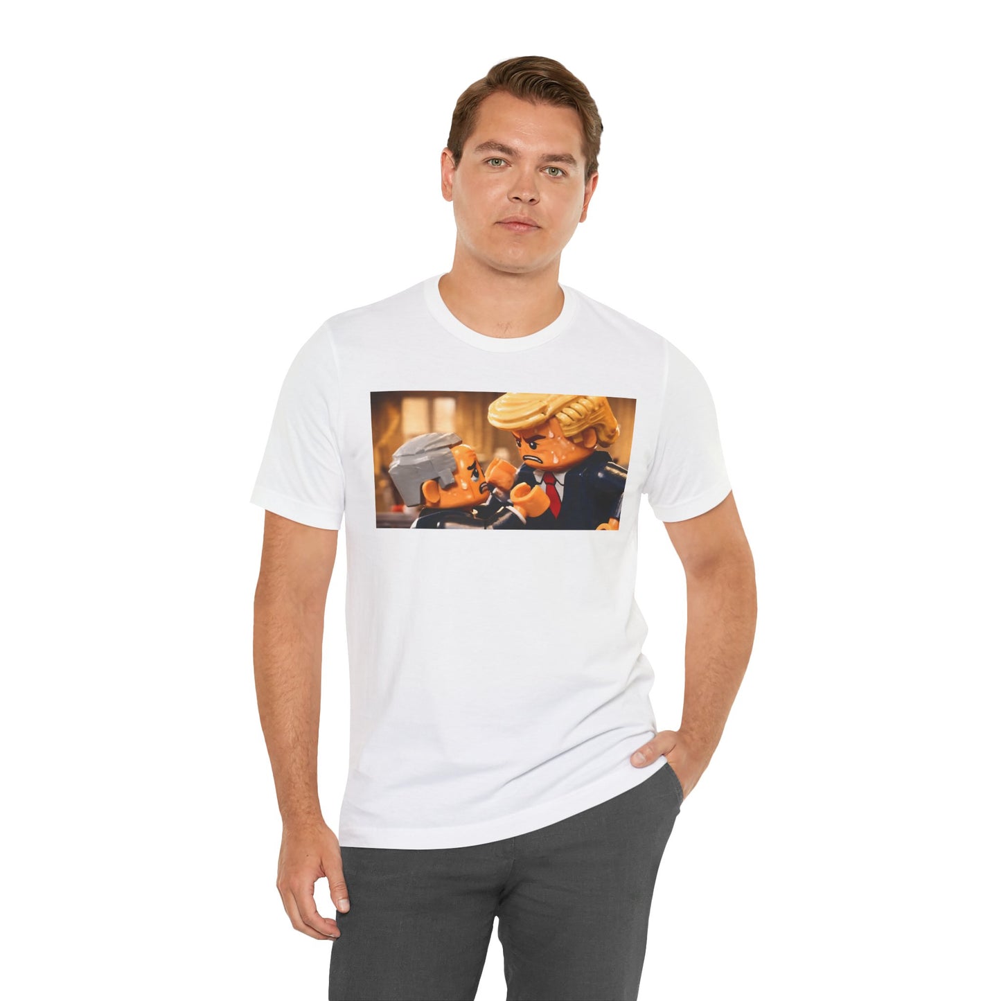 Camiseta de propaganda — IRÁN LEGOS - Trump/Bibi