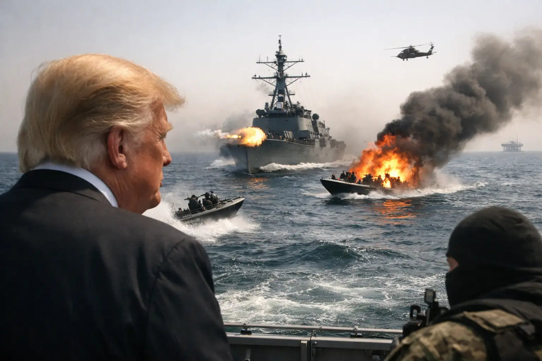 Trump: US to ‘shoot and kill’ Iranian boats