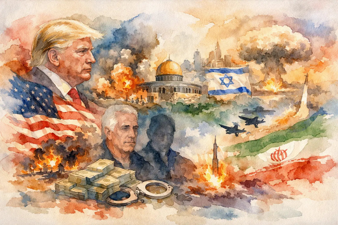 Trump Gaza Epstein Files Israel Iran WW3 Corruption