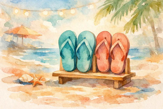 Flip Flops That Make You Happy Start With a Stand
