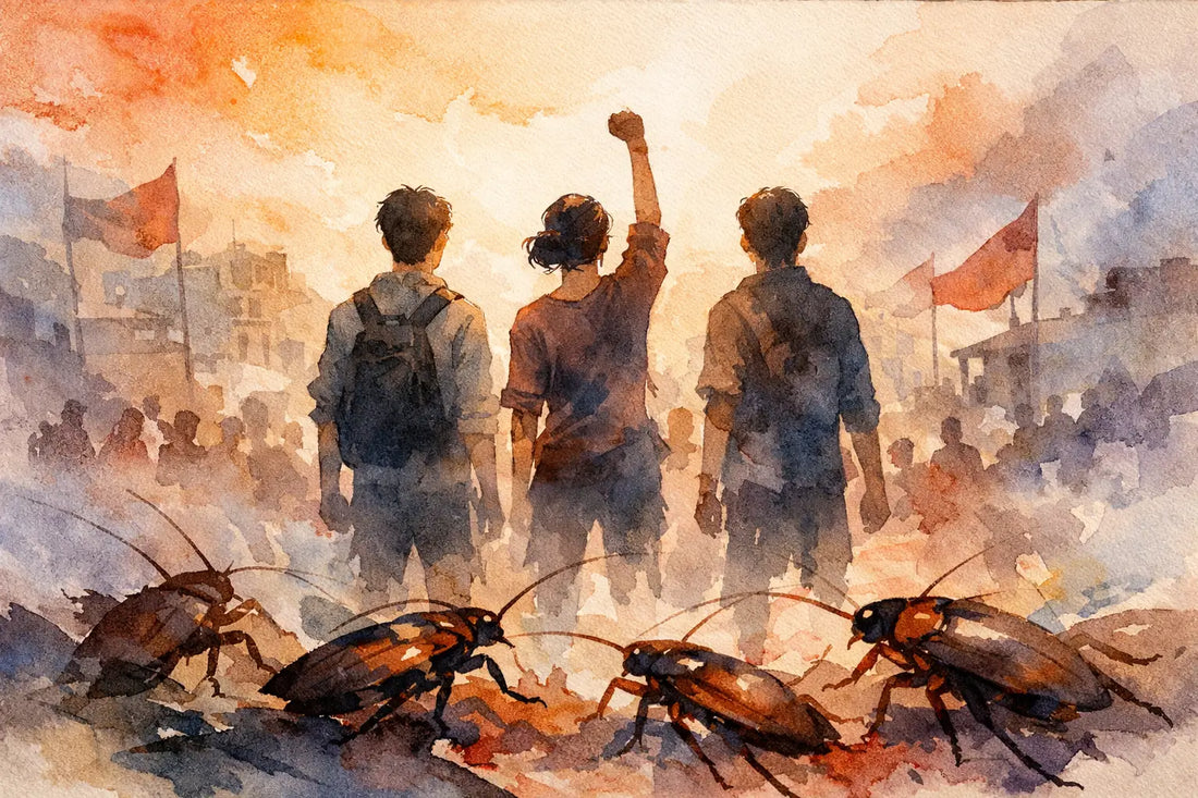India’s ‘Cockroach’ Movement Demands Youth Dignity