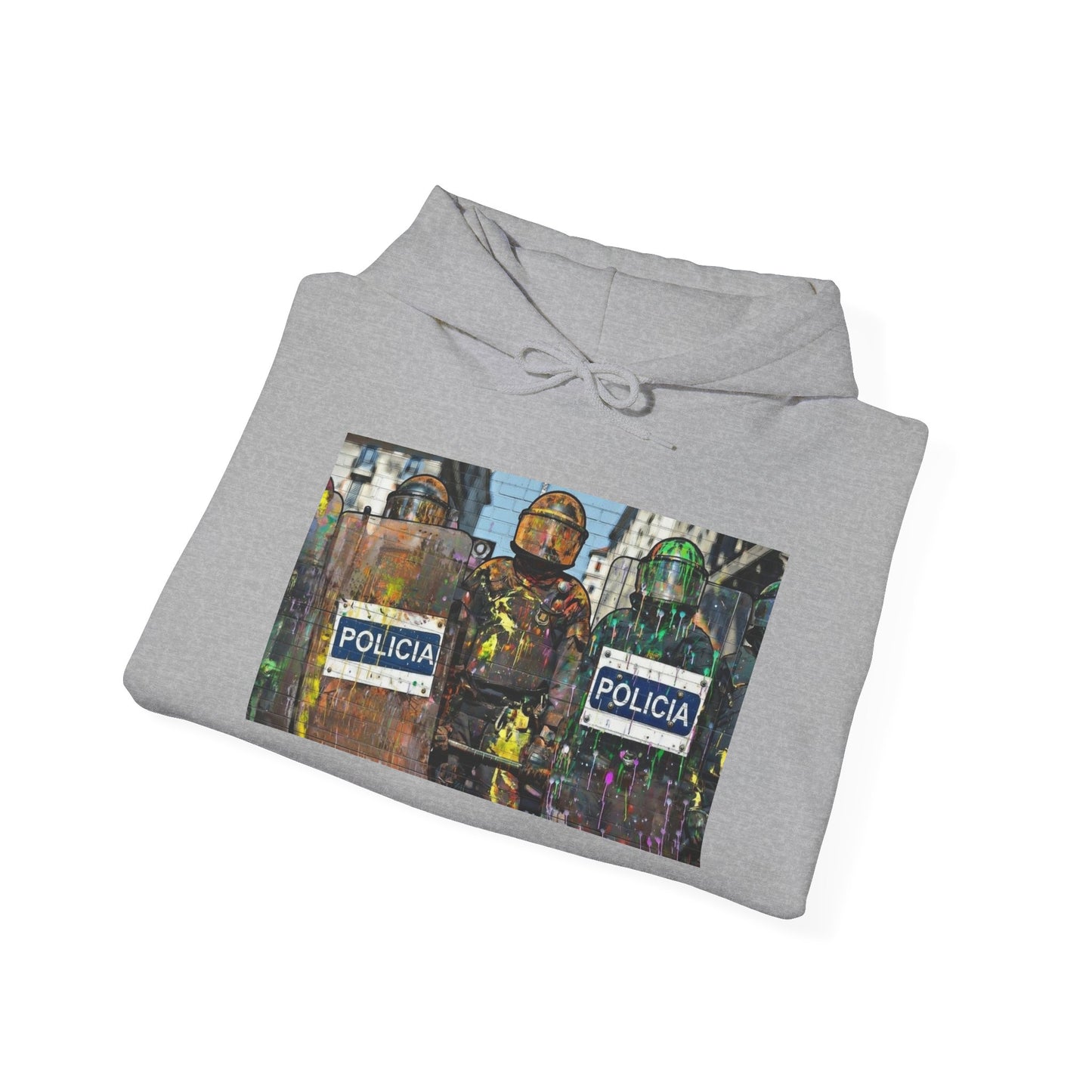 Stay Illegal Graffiti Hoodie - Policia Policia