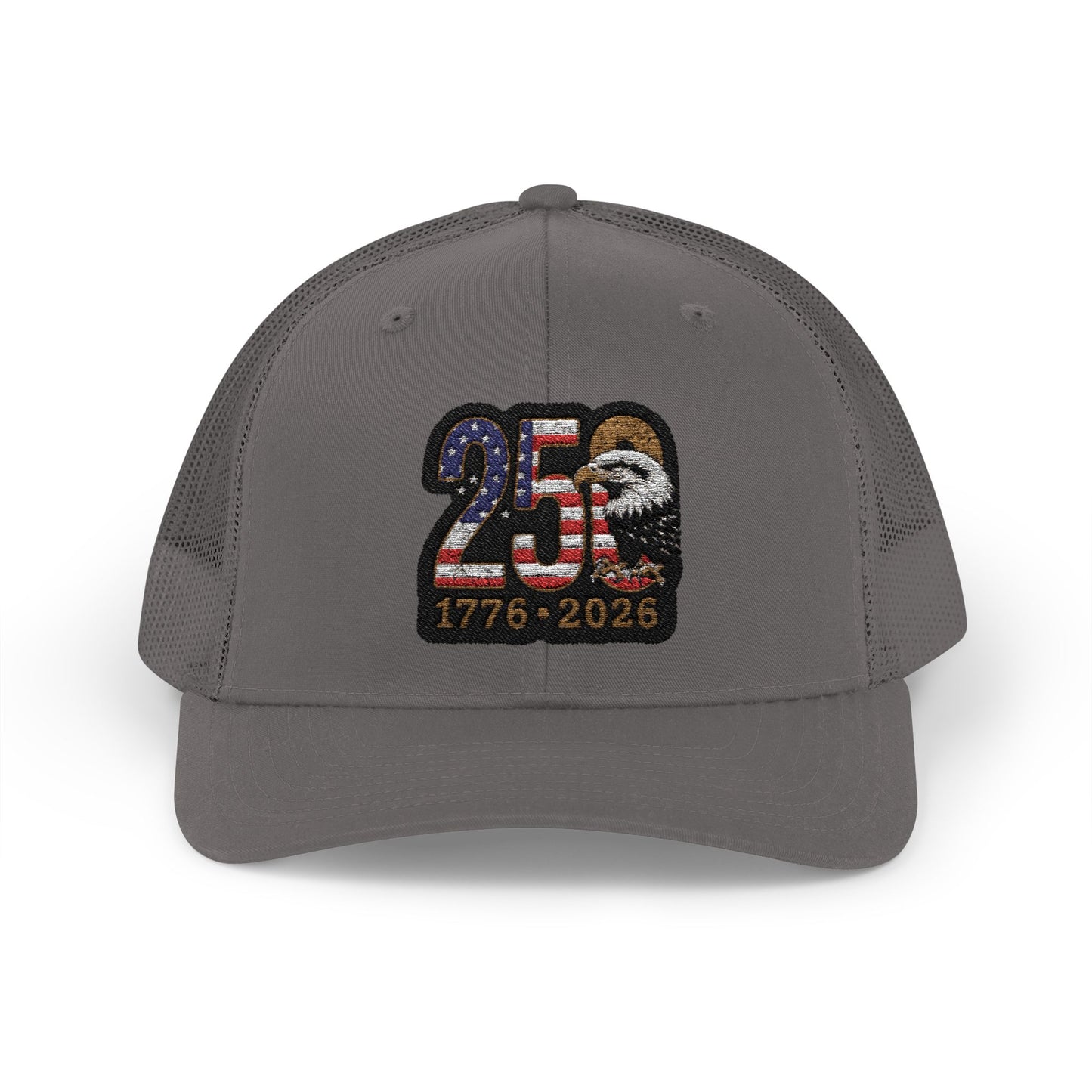 Stay Illegal Trucker Cap — USA 250th Anniversary Eagle Patch