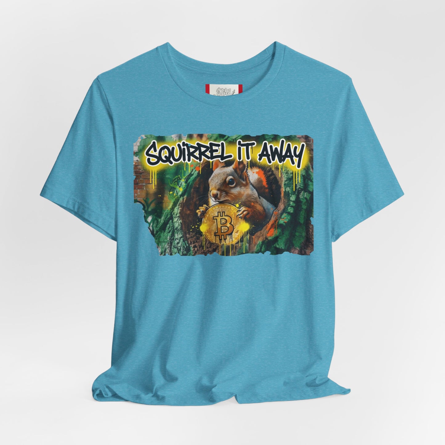 Camiseta "BitCoin Squirrel" de Stay Illegal