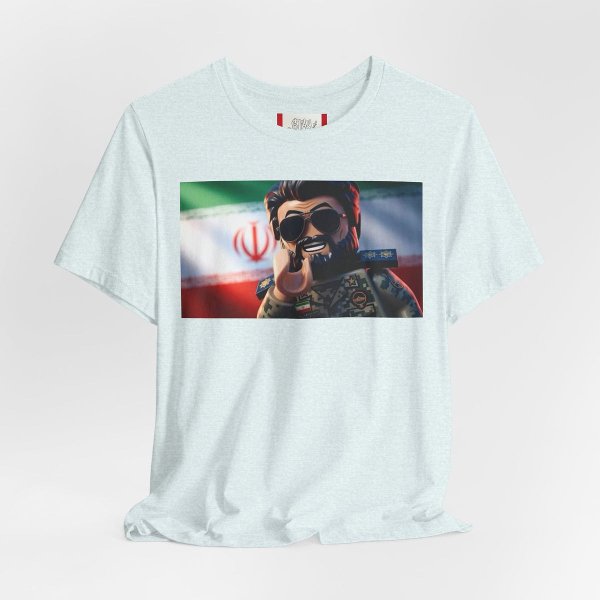 Propaganda T‑Shirt — IRAN LEGOS — IRGC Come Closer