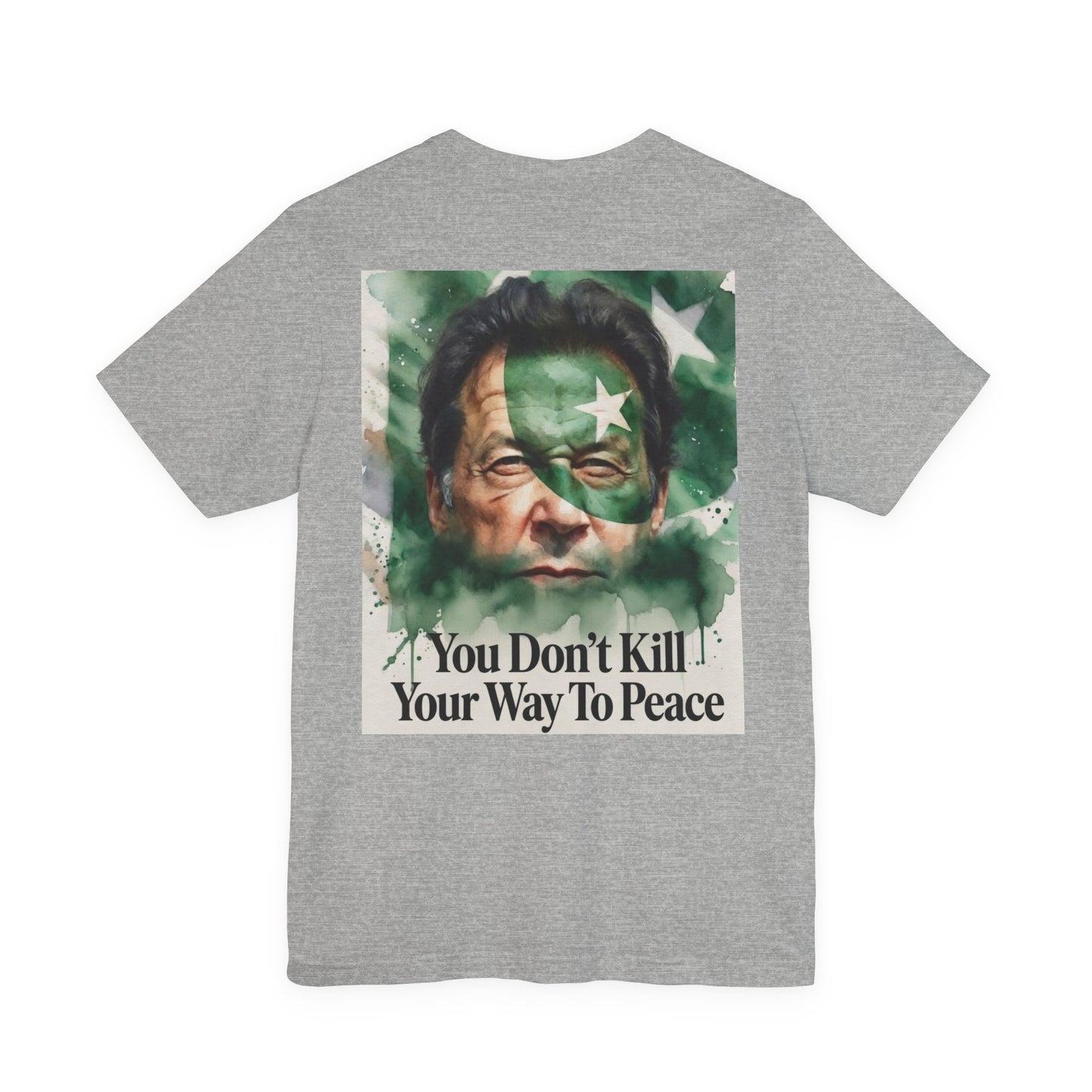 Back Print T‑Shirt — HERO OF PAKISTAN