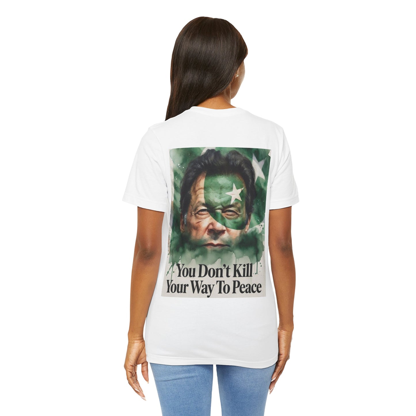 Back Print T‑Shirt — HERO OF PAKISTAN