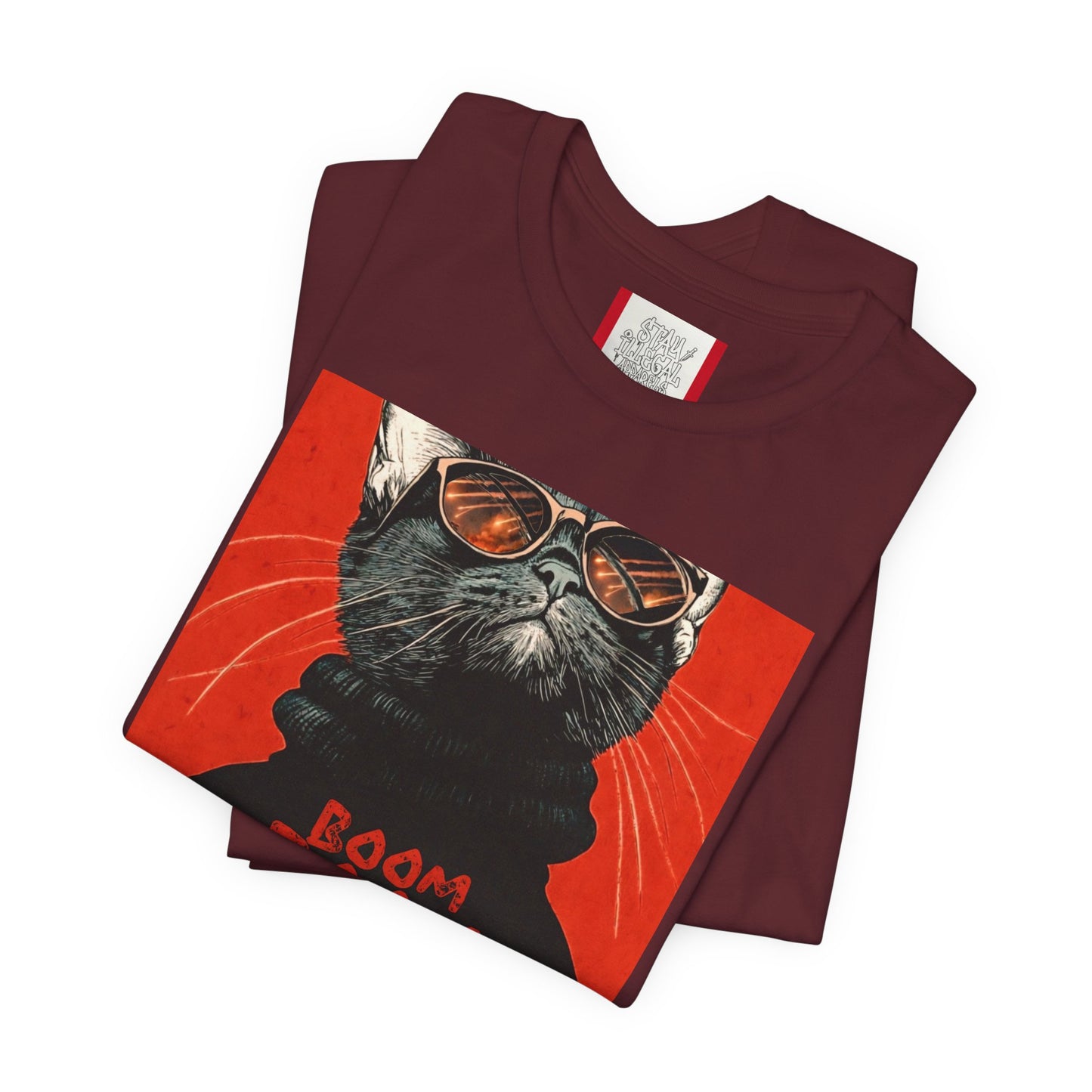 Propaganda T‑Shirt — BOOM BOOM Tel Aviv Cat