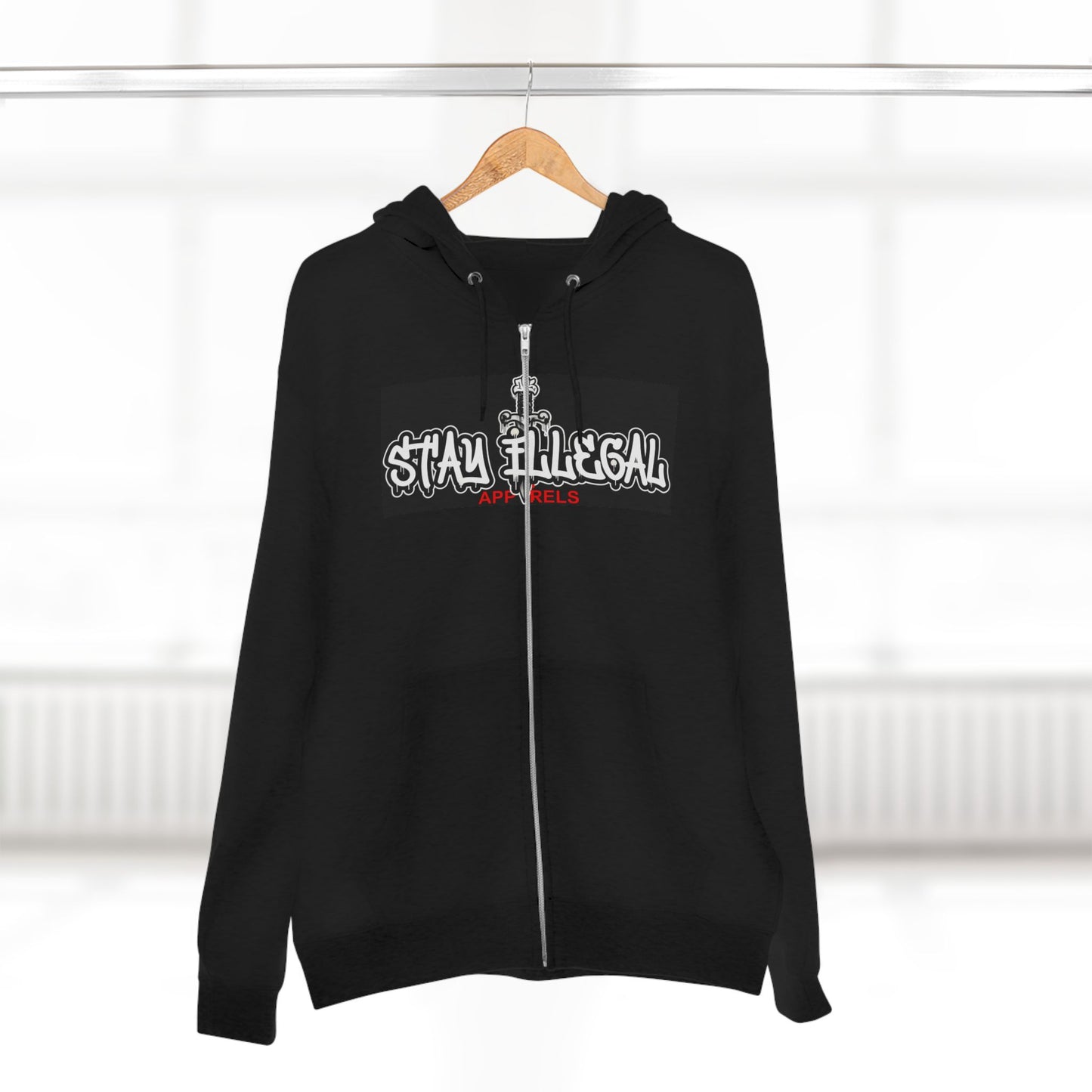 Eye Of The Beholder Hoodie — Stay Illegal Zip Hoodie