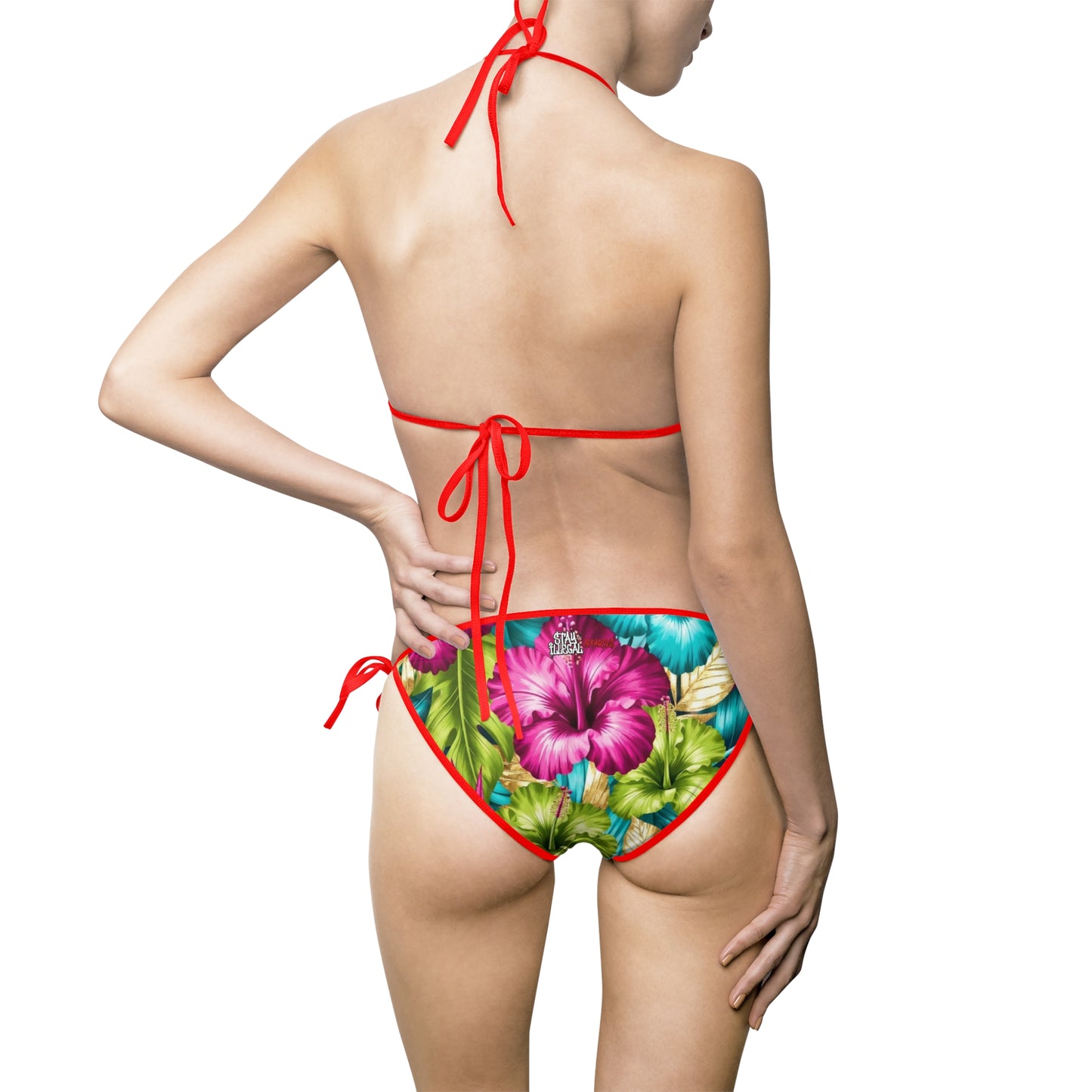 Stay Illegal Women's Colour Trim -Exotic Triangle Bikini