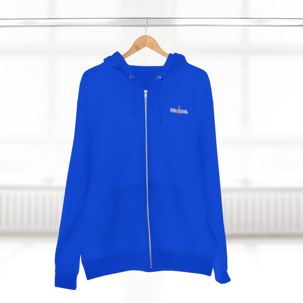 Hooded Rebel — Stay Illegal Zip Hoodie