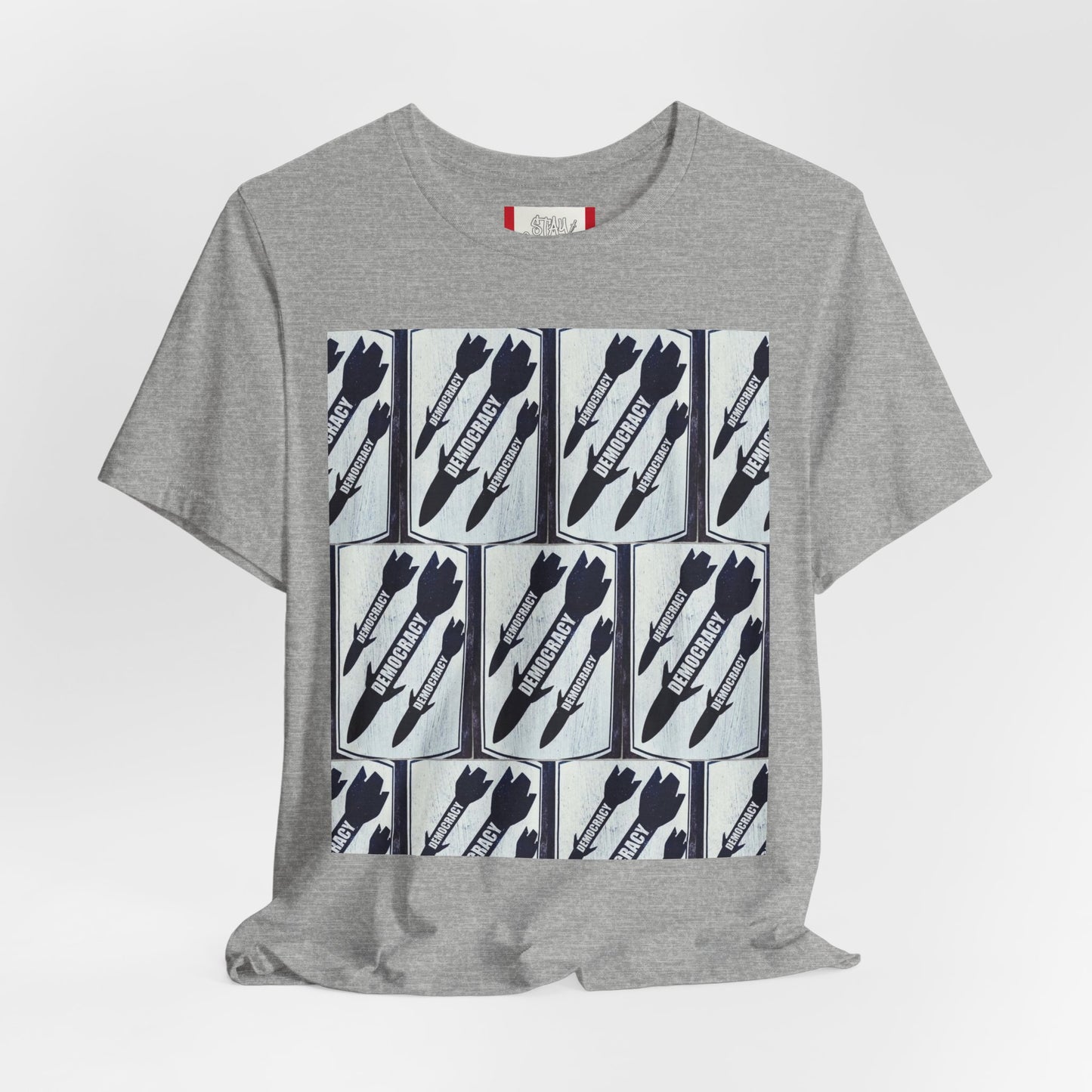 Protest T‑Shirt — DEMOCRATIC MISSILES