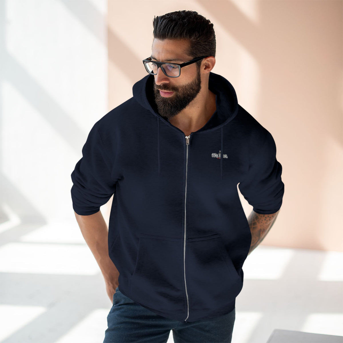 The Eye — Stay Illegal Zip Hoodie