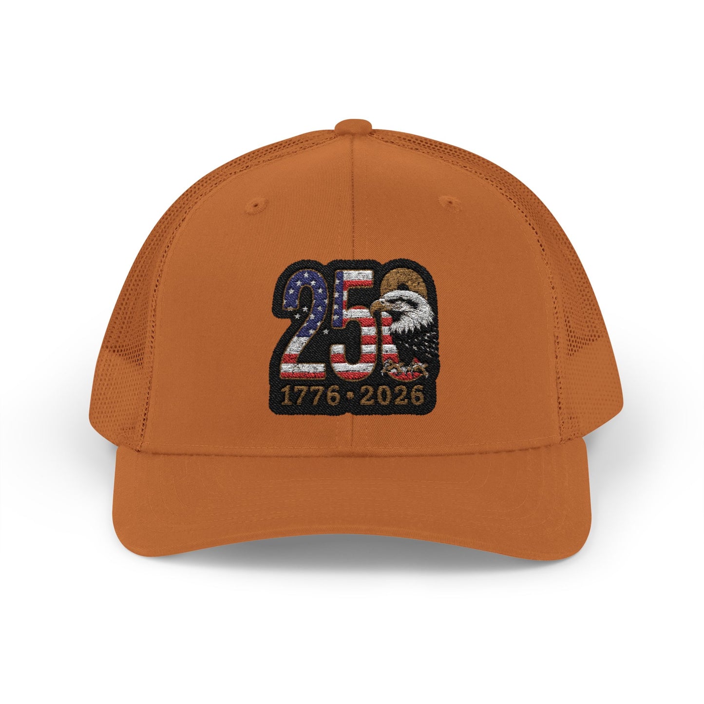 Stay Illegal Trucker Cap — USA 250th Anniversary Eagle Patch