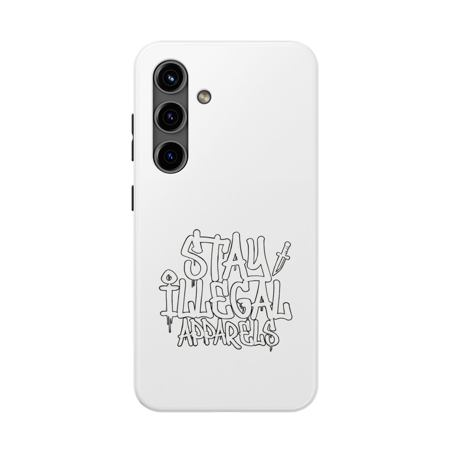 Stay Illegal Phone Case - Tough White