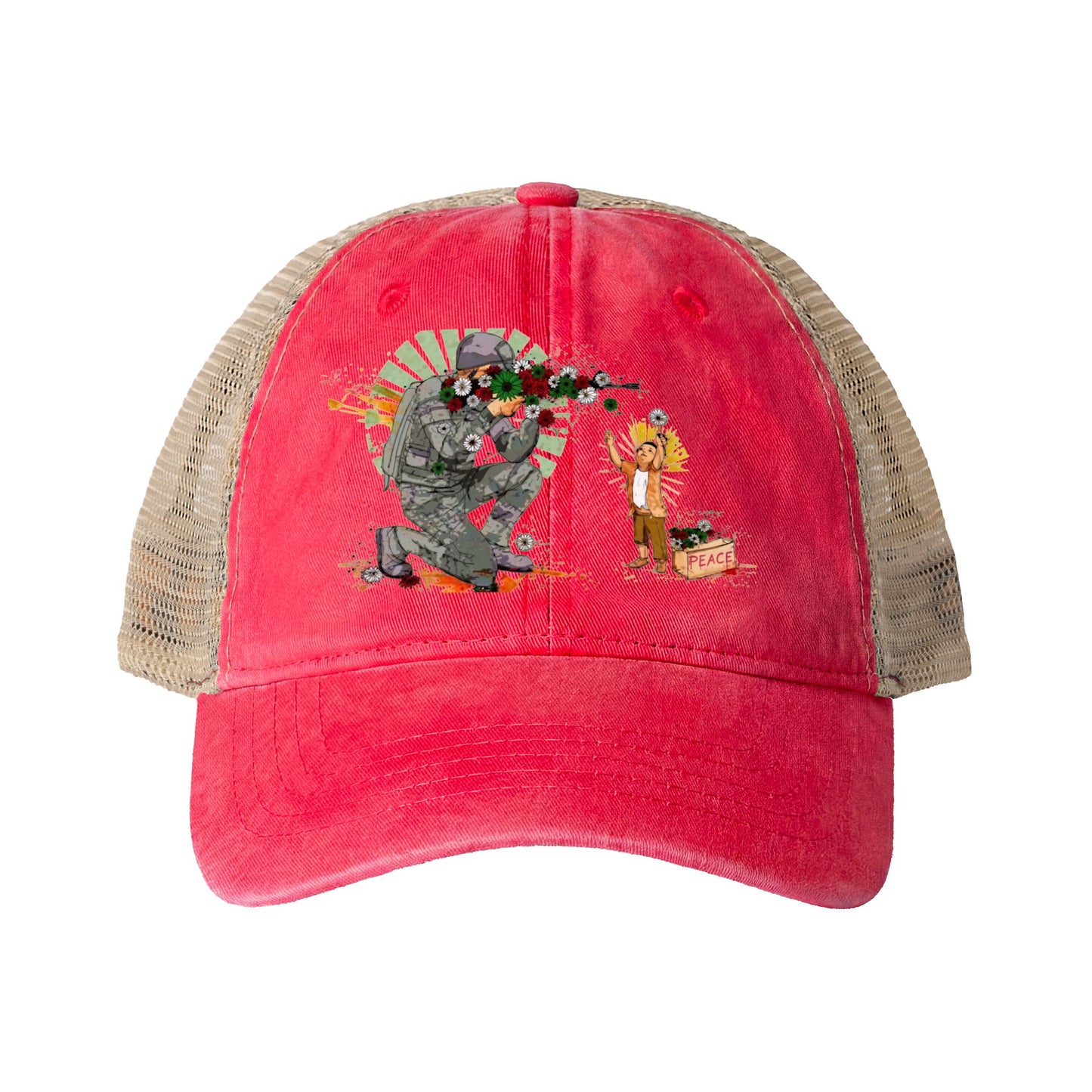 Stay Illegal Women's Mesh-Back " Flower Shooter" Cap