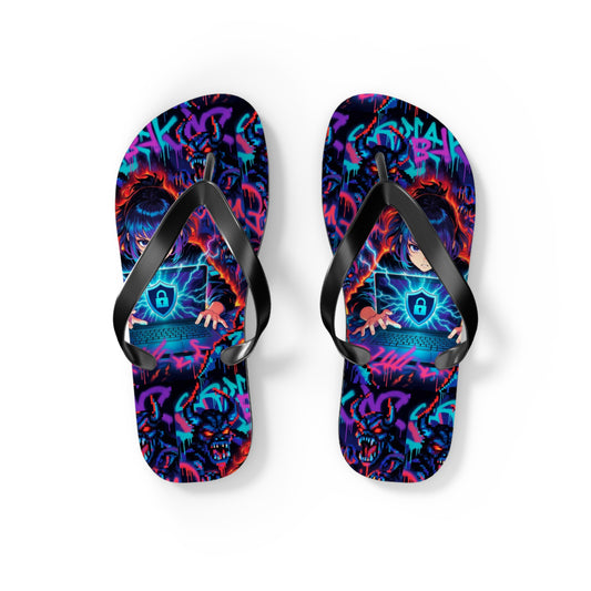 VPN Beach Flip Flops – Cyber Attack