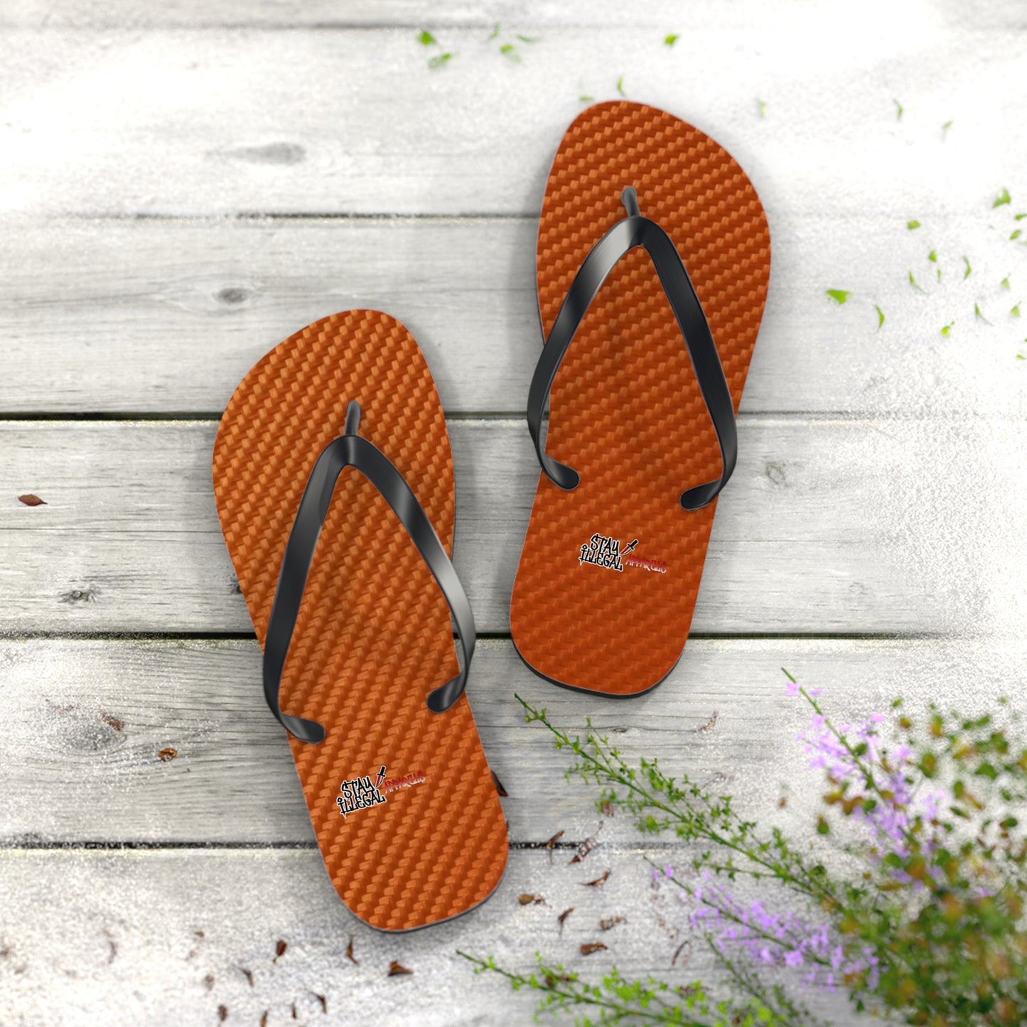 Carbon Fibre Flip Flops – Stay Illegal Copper