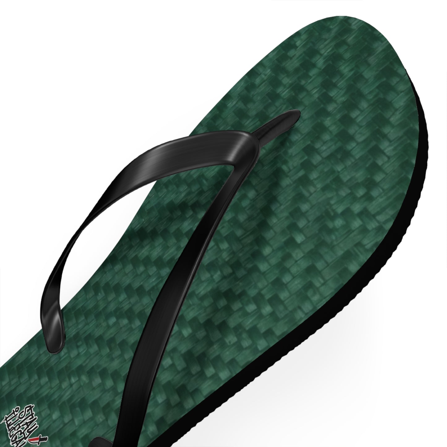 Carbon Fibre Flip Flops – Stay Illegal Green