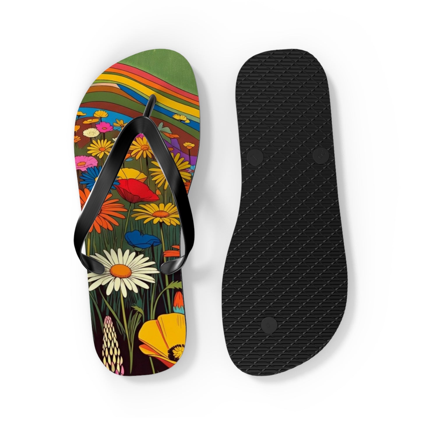 Flower Flip Flops – Fields Of Elysium