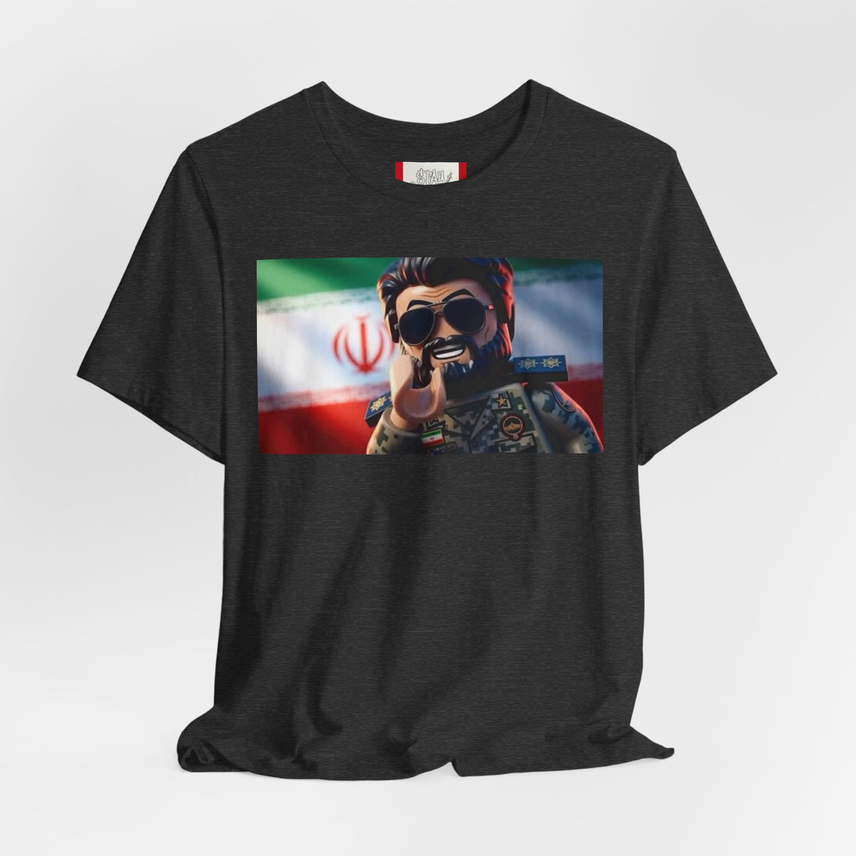 Propaganda T‑Shirt — IRAN LEGOS — IRGC Come Closer