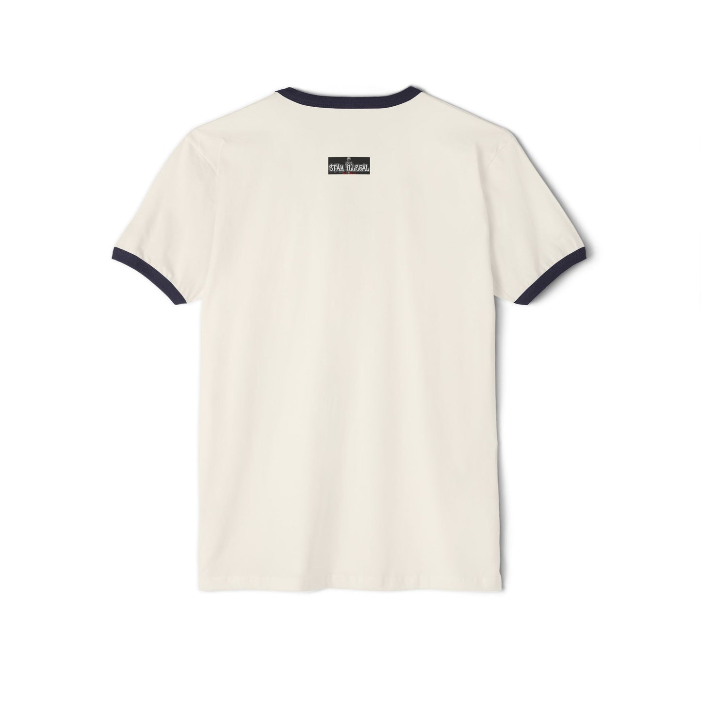 Stay Illegal Ringer T-Shirt — Beholding Eye