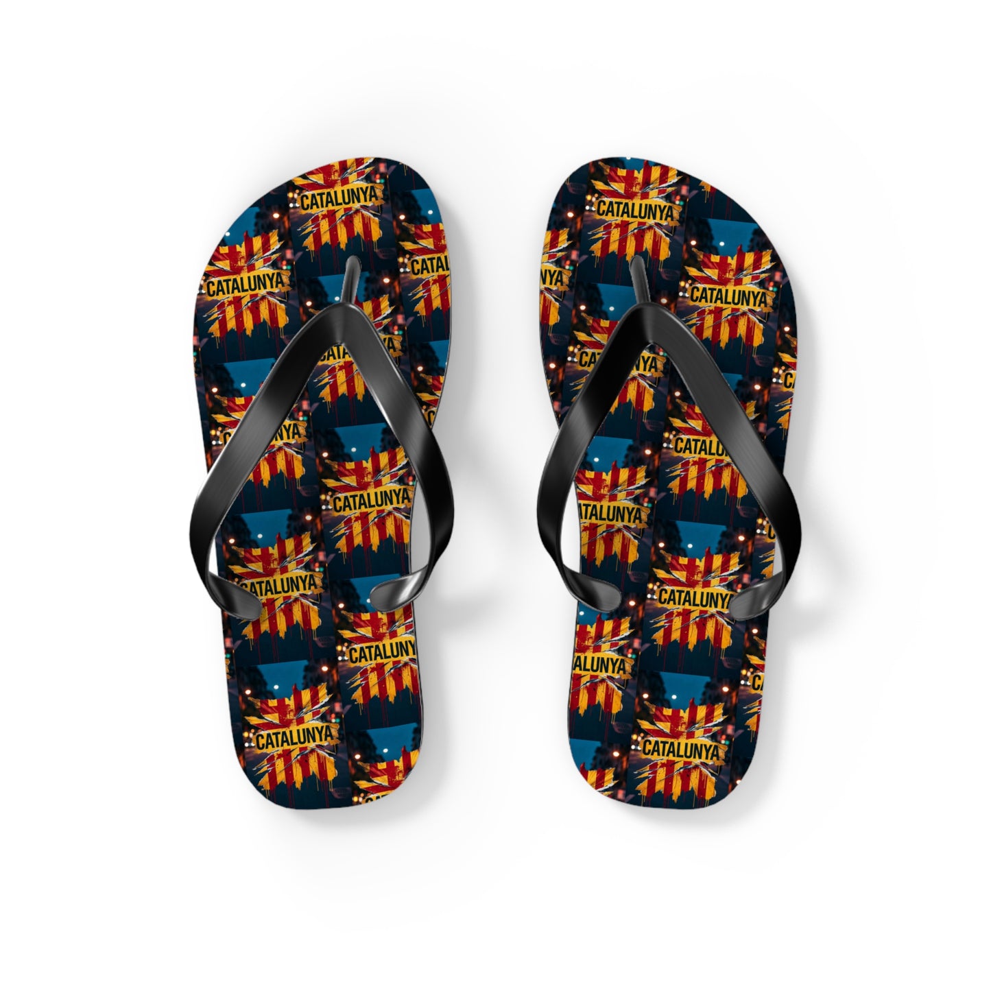 Catalan Independence Flip Flops – Zona Raval