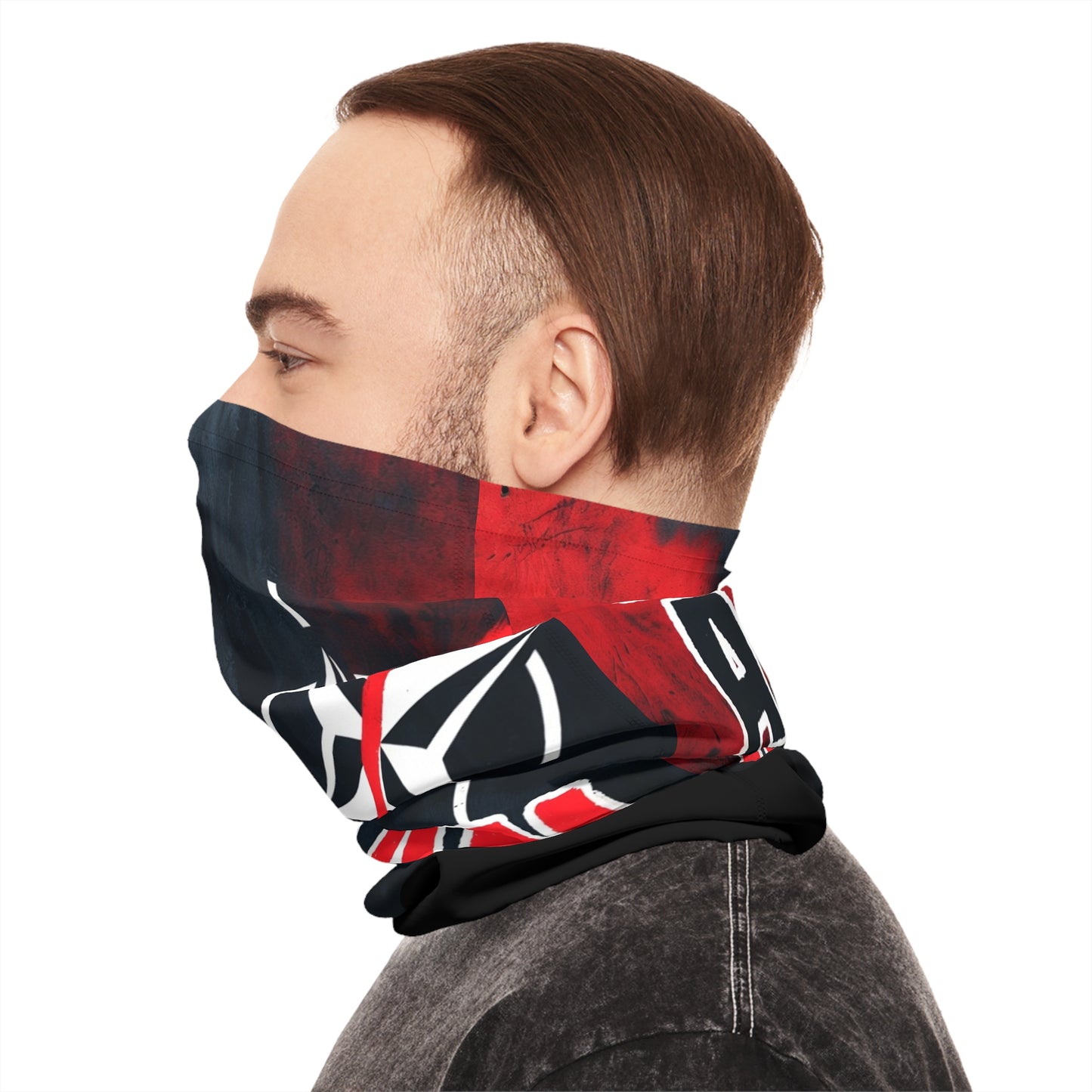 NO A OTAN - Lightweight Neck Gaiter/Red/Spanish