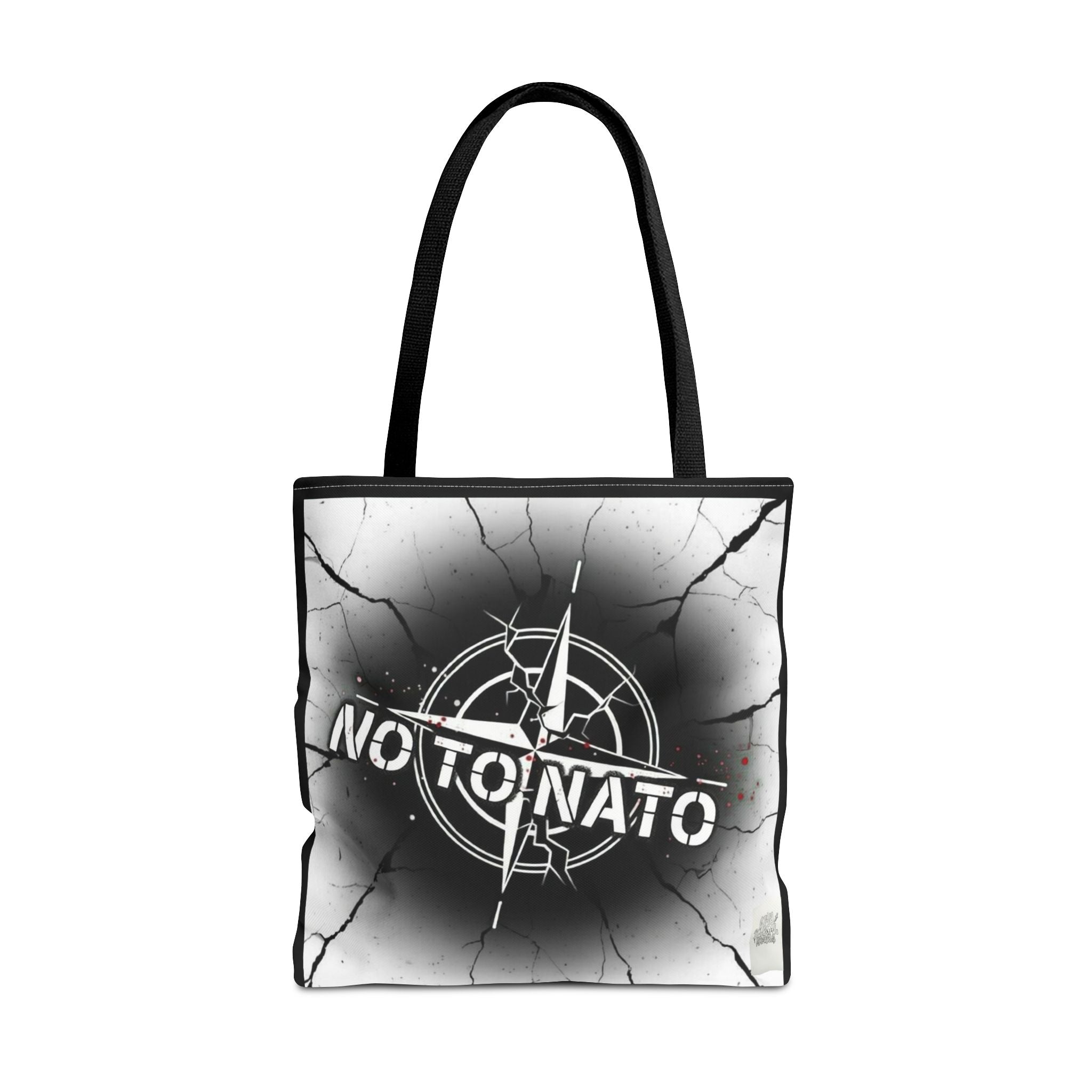Compass Tote Bag — "NO To NATO / Het NATO" English/Russian