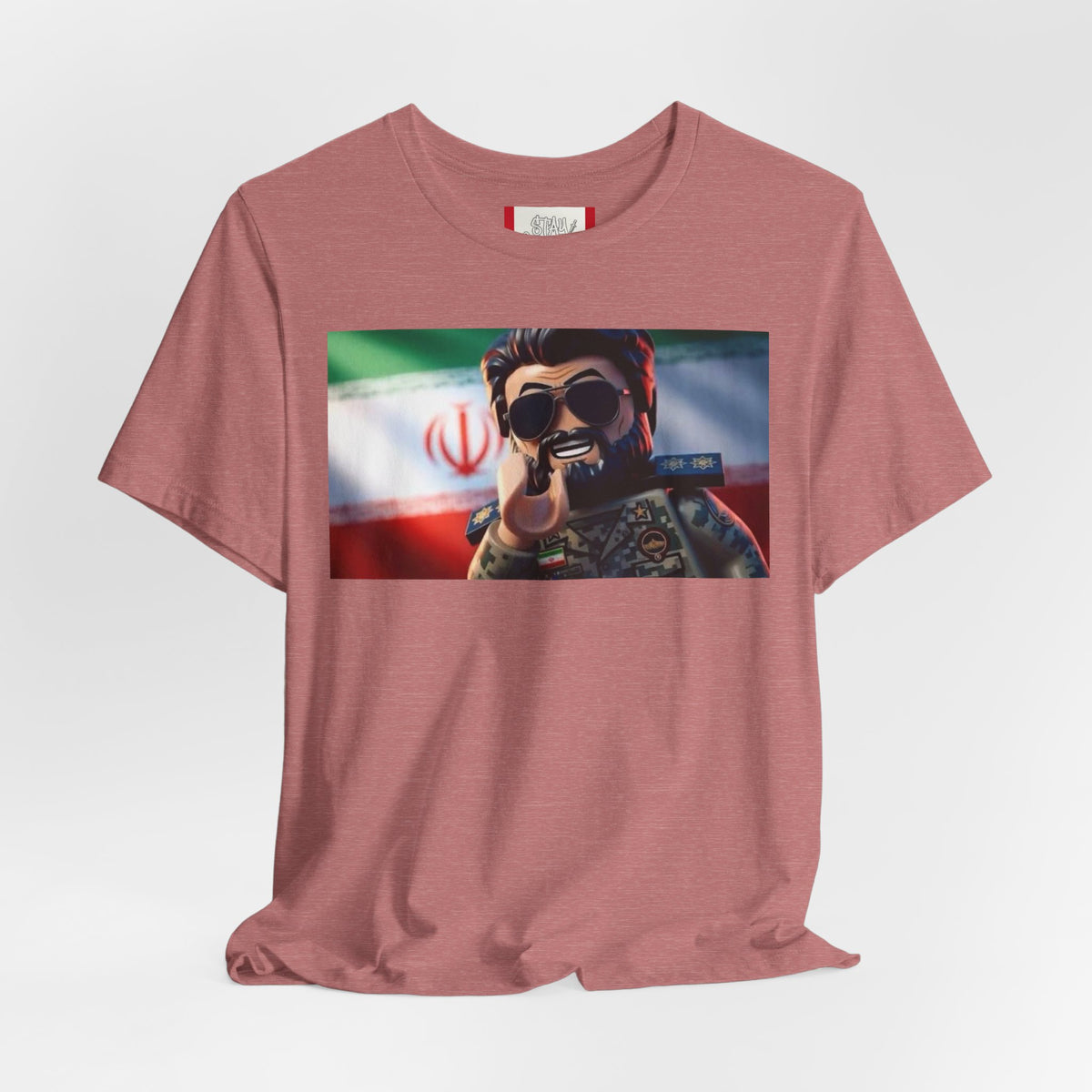 Propaganda T‑Shirt — IRAN LEGOS — IRGC Come Closer