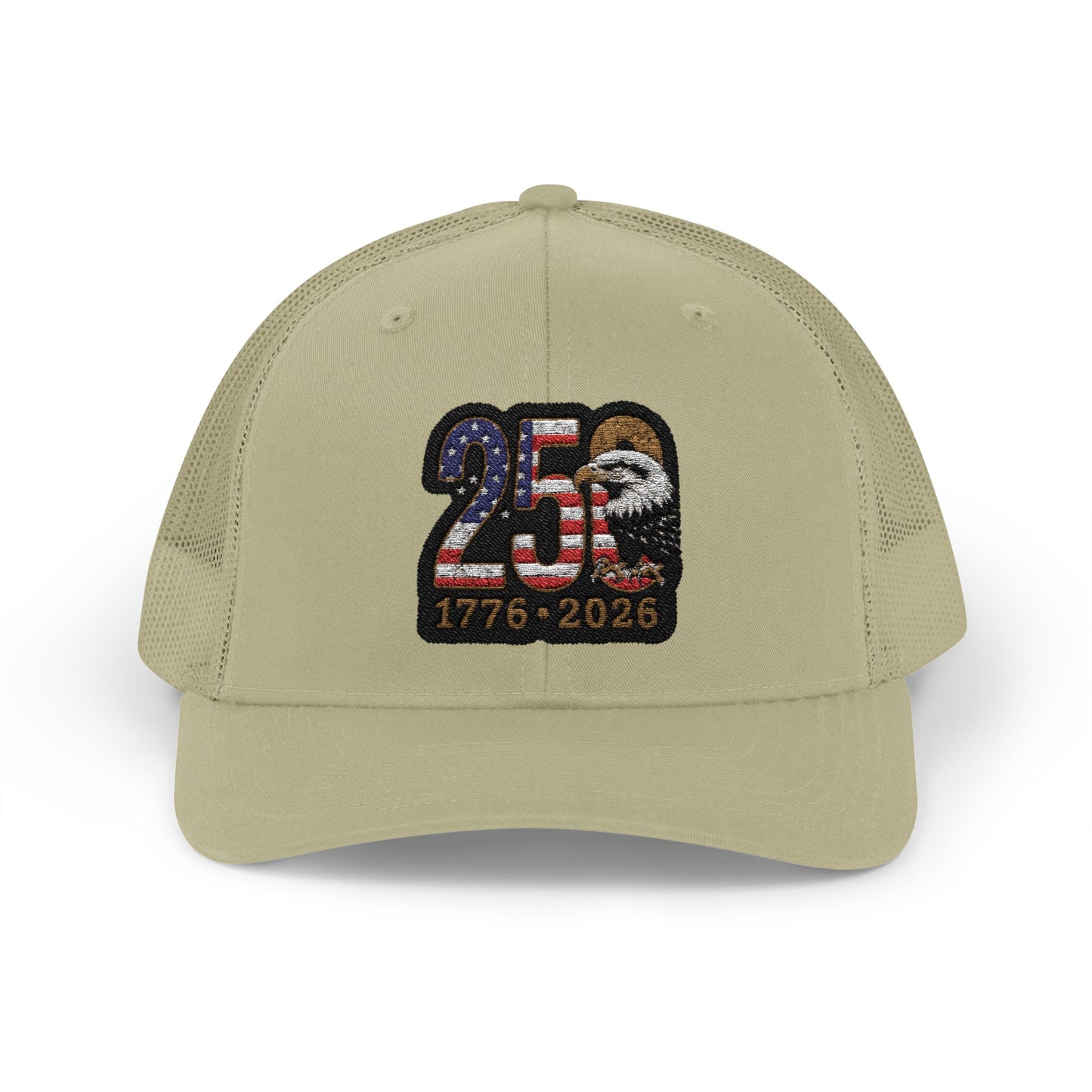 Stay Illegal Trucker Cap — USA 250th Anniversary Eagle Patch