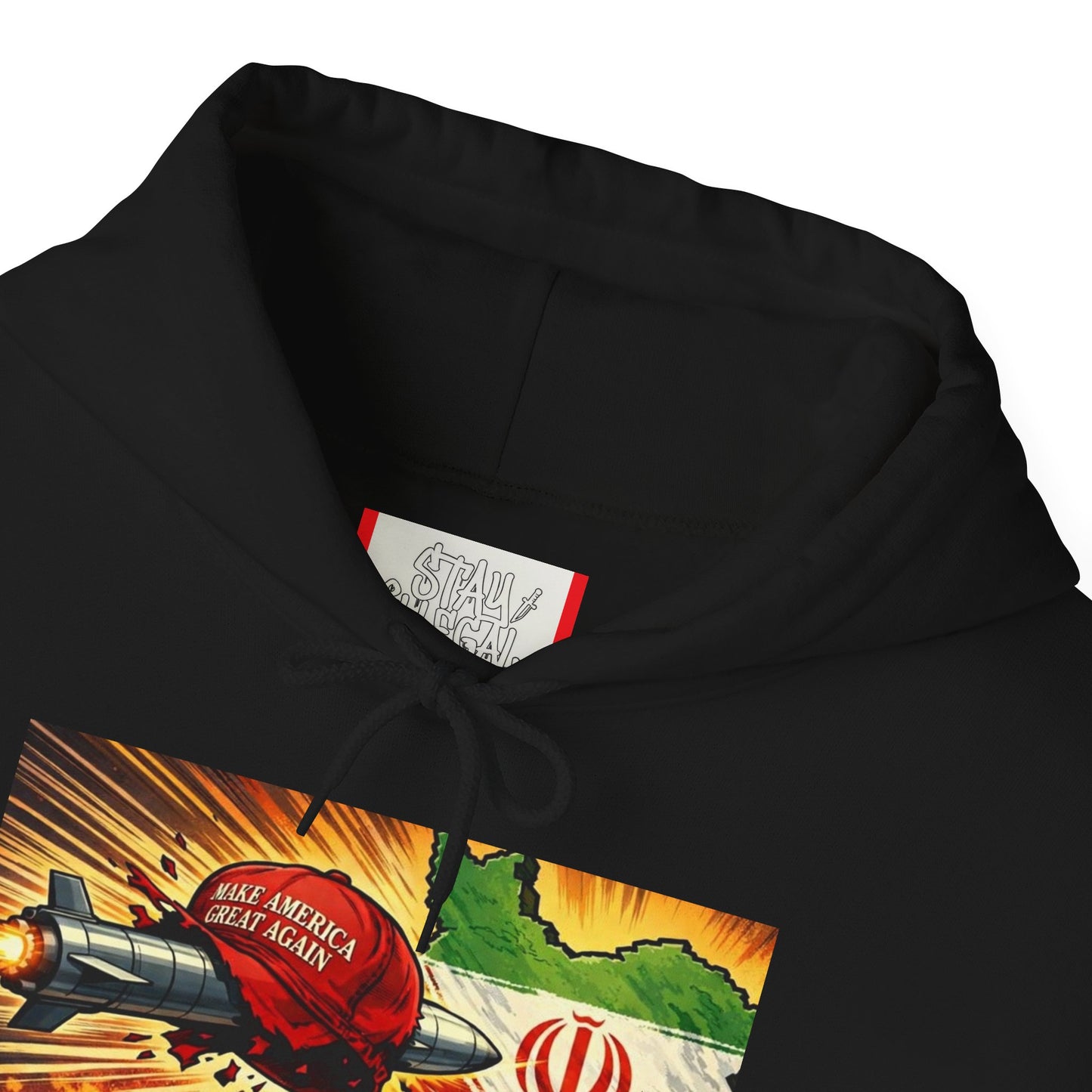 Sweat à capuche Graffiti "Stay Illegal" - Opération "Epic Fury"