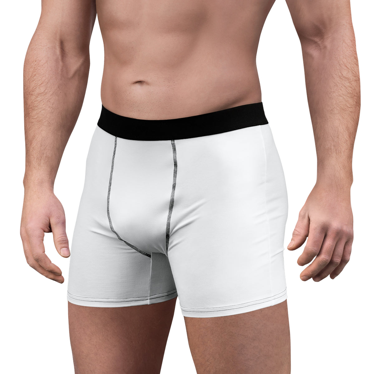 Stay Illegal Men's Boxer Briefs - White