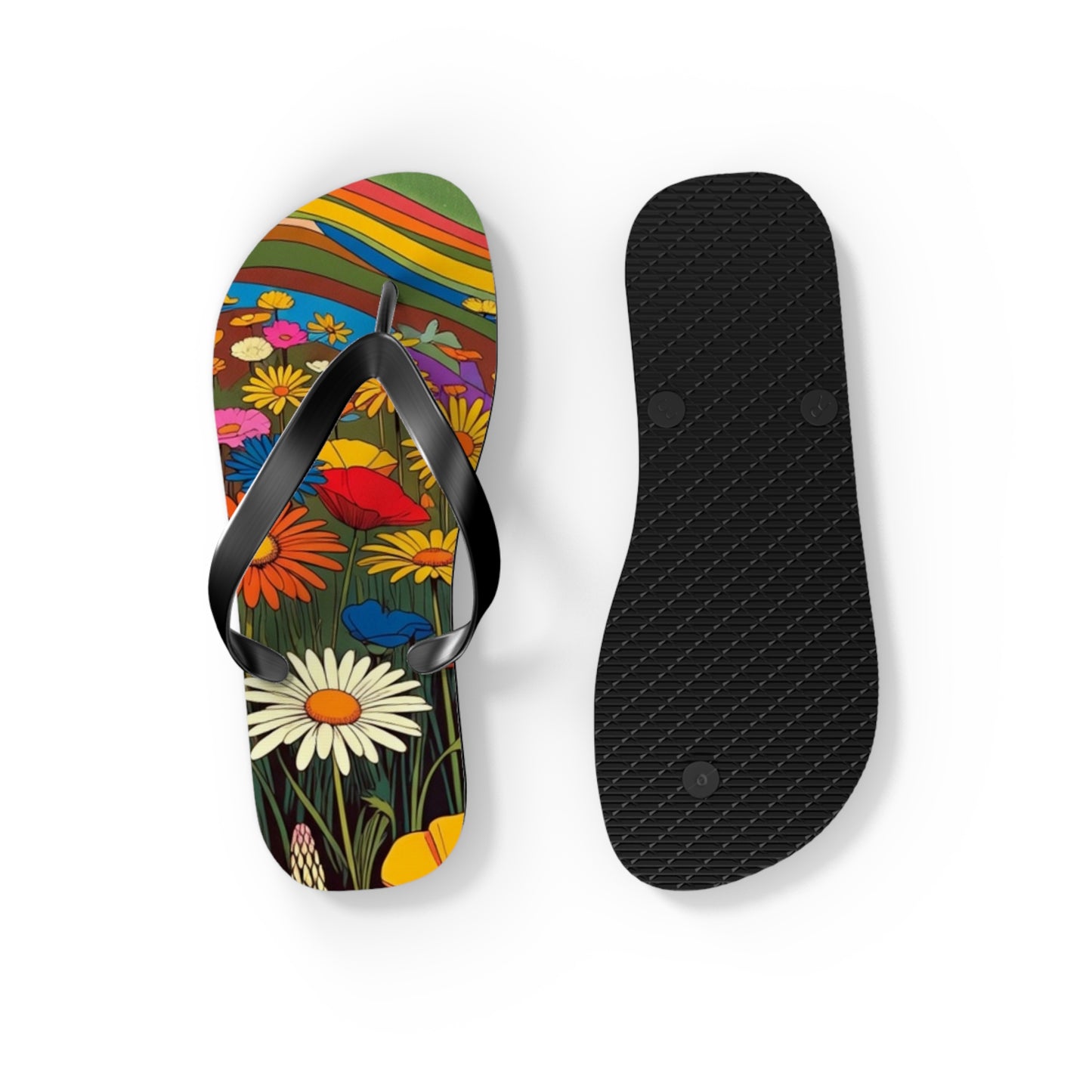 Flower Flip Flops – Fields Of Elysium