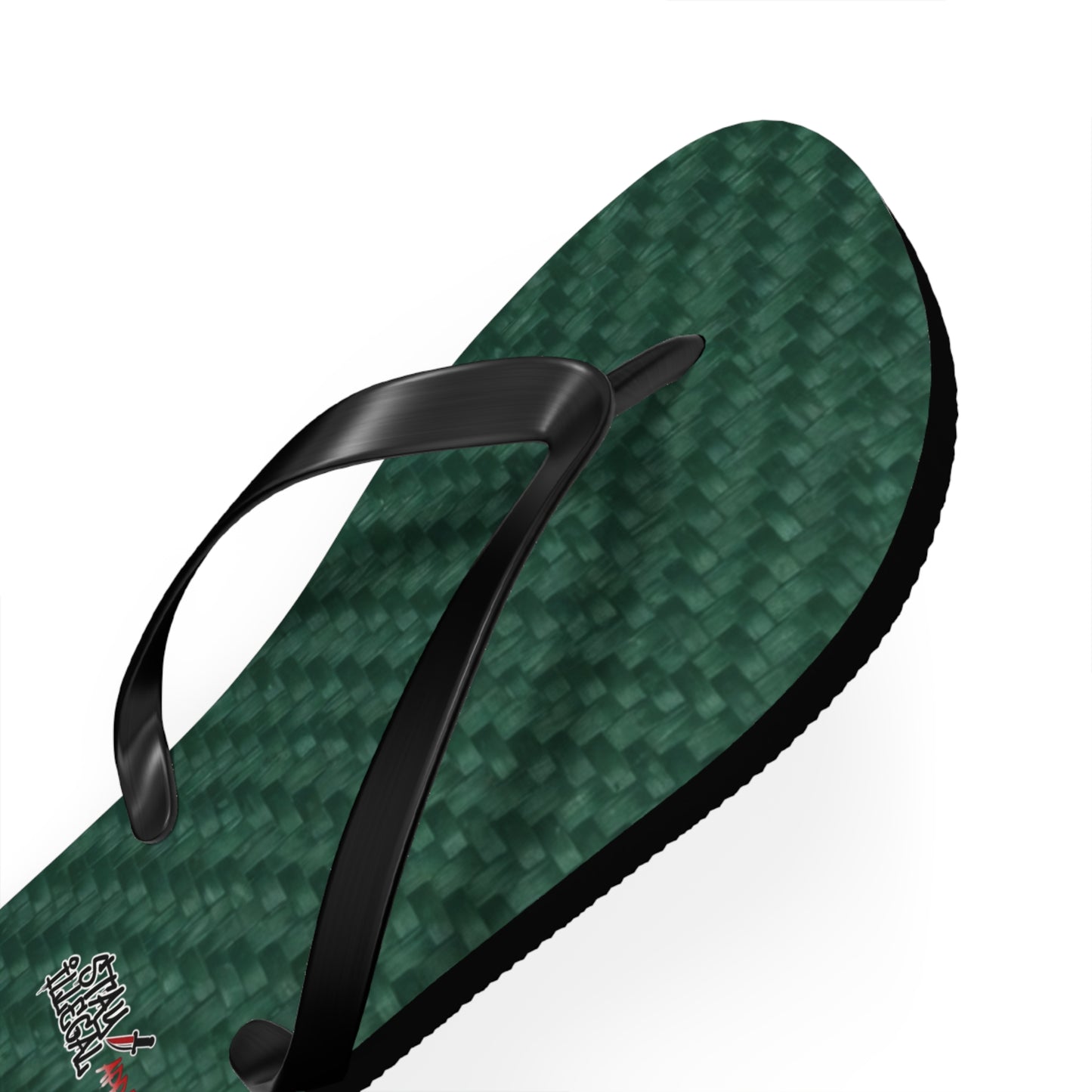 Carbon Fibre Flip Flops – Stay Illegal Green