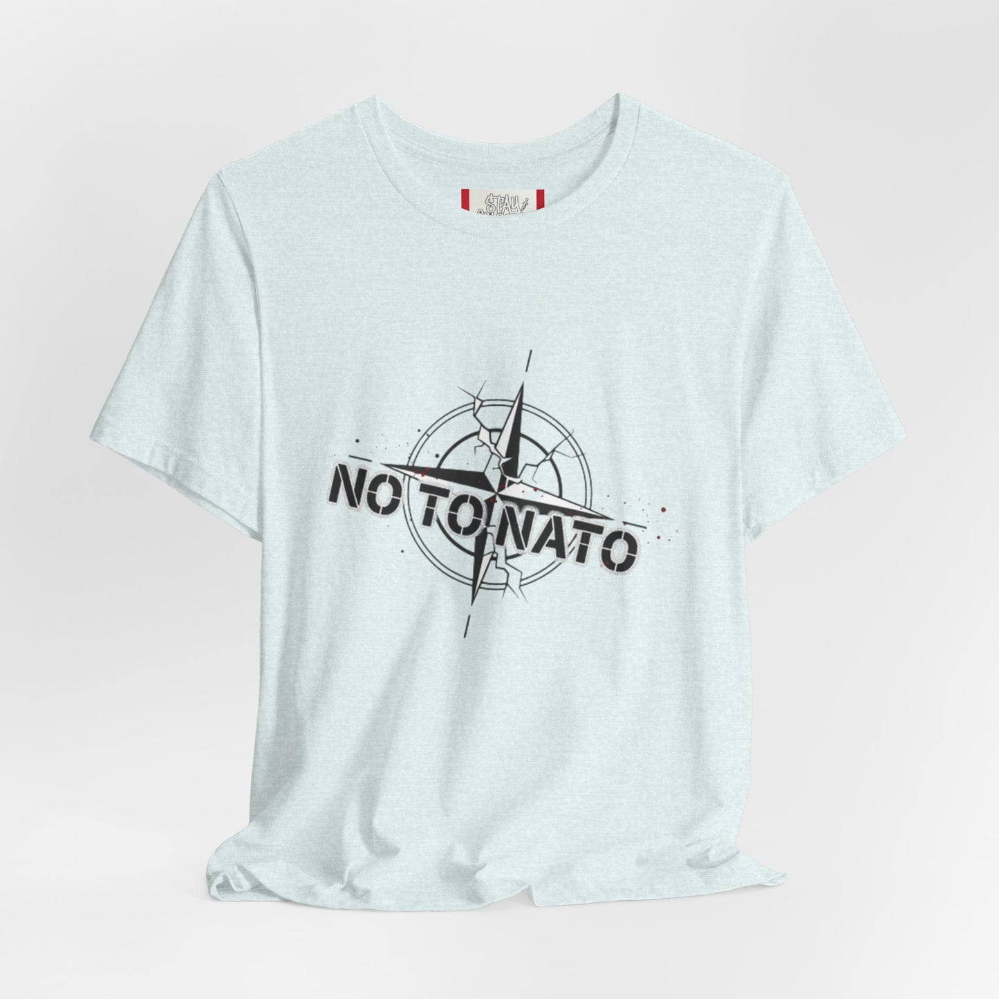 T-shirt de protestation — « NON À L'OTAN » Anglais