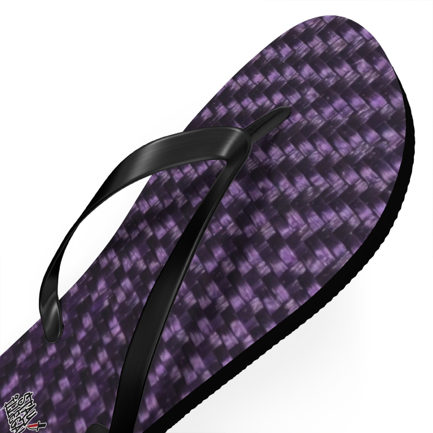 Carbon Fibre Flip Flops – Stay Illegal Purple