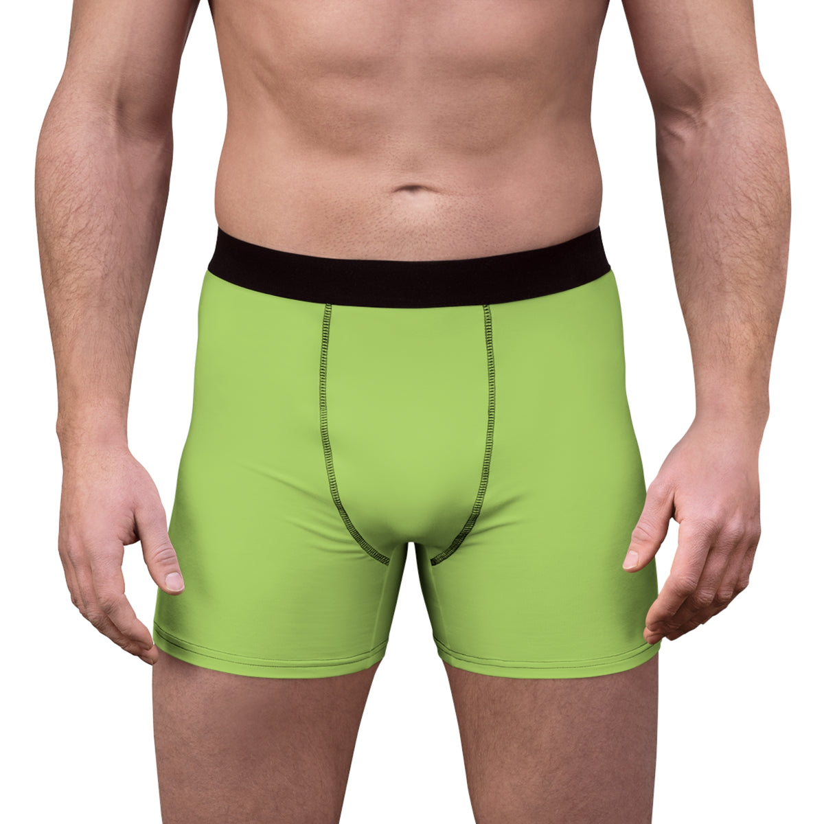 Stay Illegal Men's Boxer Briefs - Green Meanies