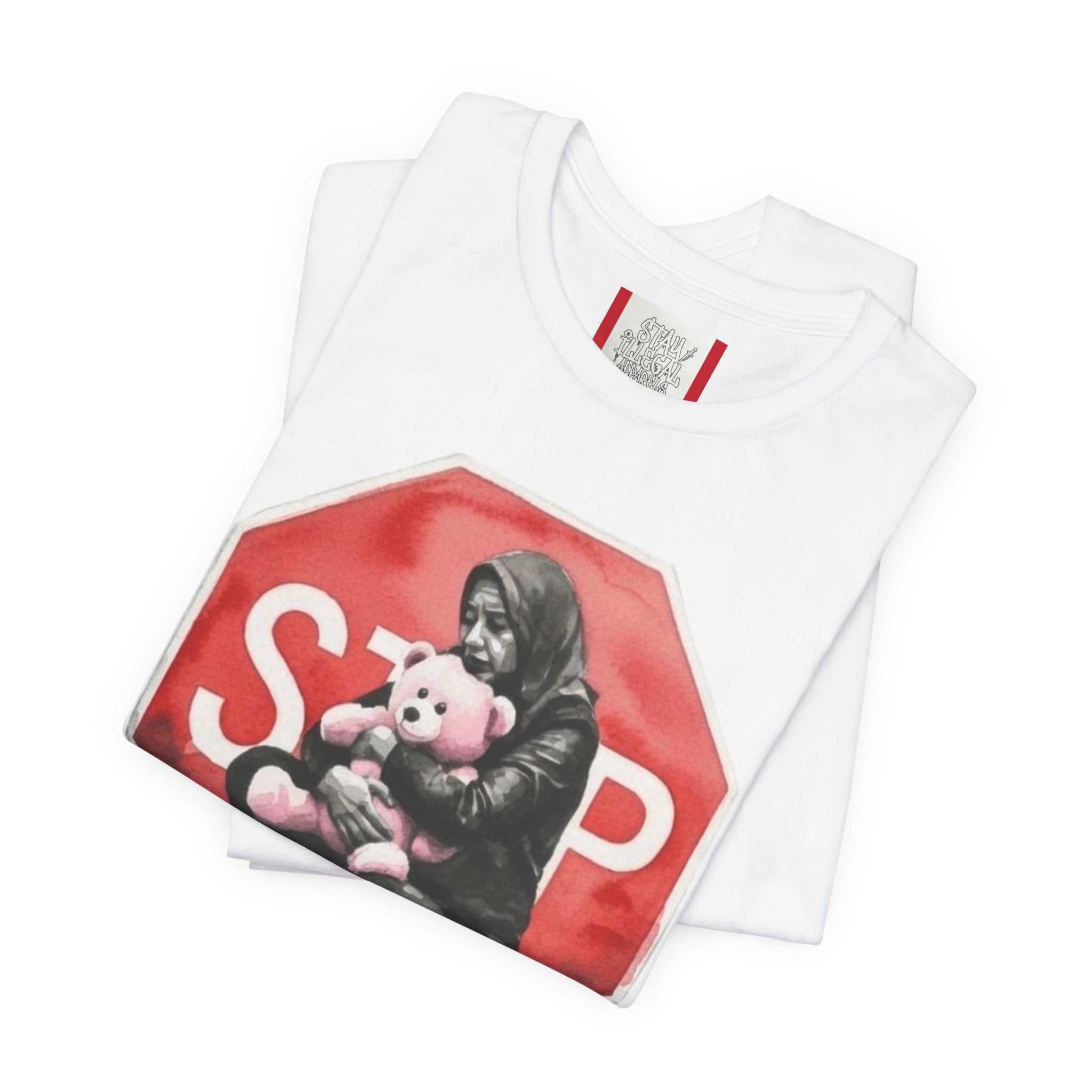 Protest T‑Shirt — STOP GENOCIDE