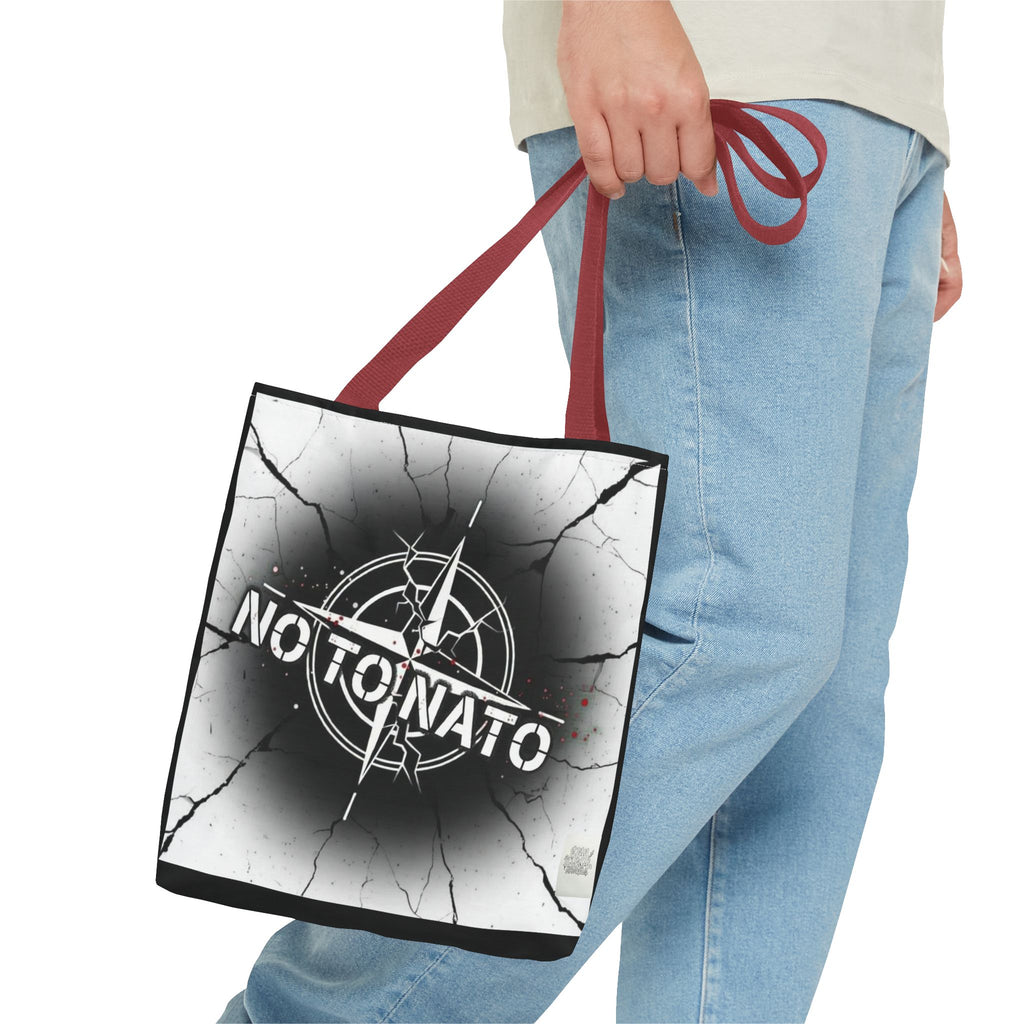 Compass Tote Bag — "NO To NATO / Het NATO" English/Russian